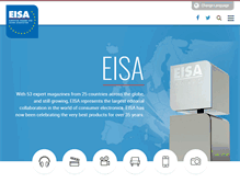 Tablet Screenshot of eisa.eu